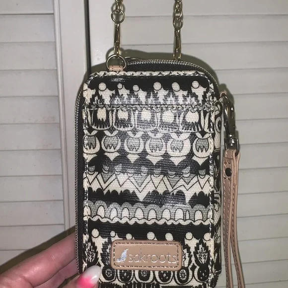 Sakroots crossbody/wallet/phone holder/wristlet - Picture 3 of 11